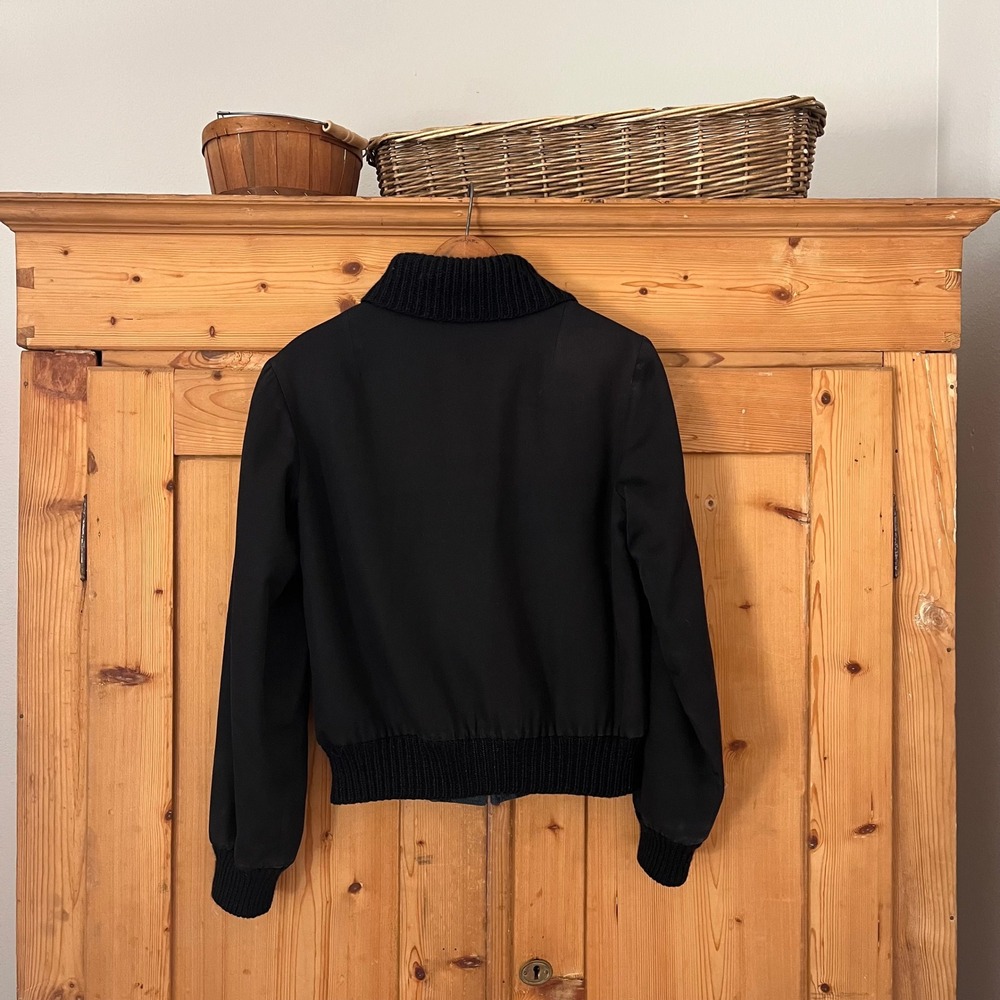 Rare Vintage 70/80s Pendleton Reversible 100% Virgin Wool Bomber Jacket USA Made - Picture 4 of 8